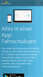 Mobile Screenshot of fahrschulcard.de